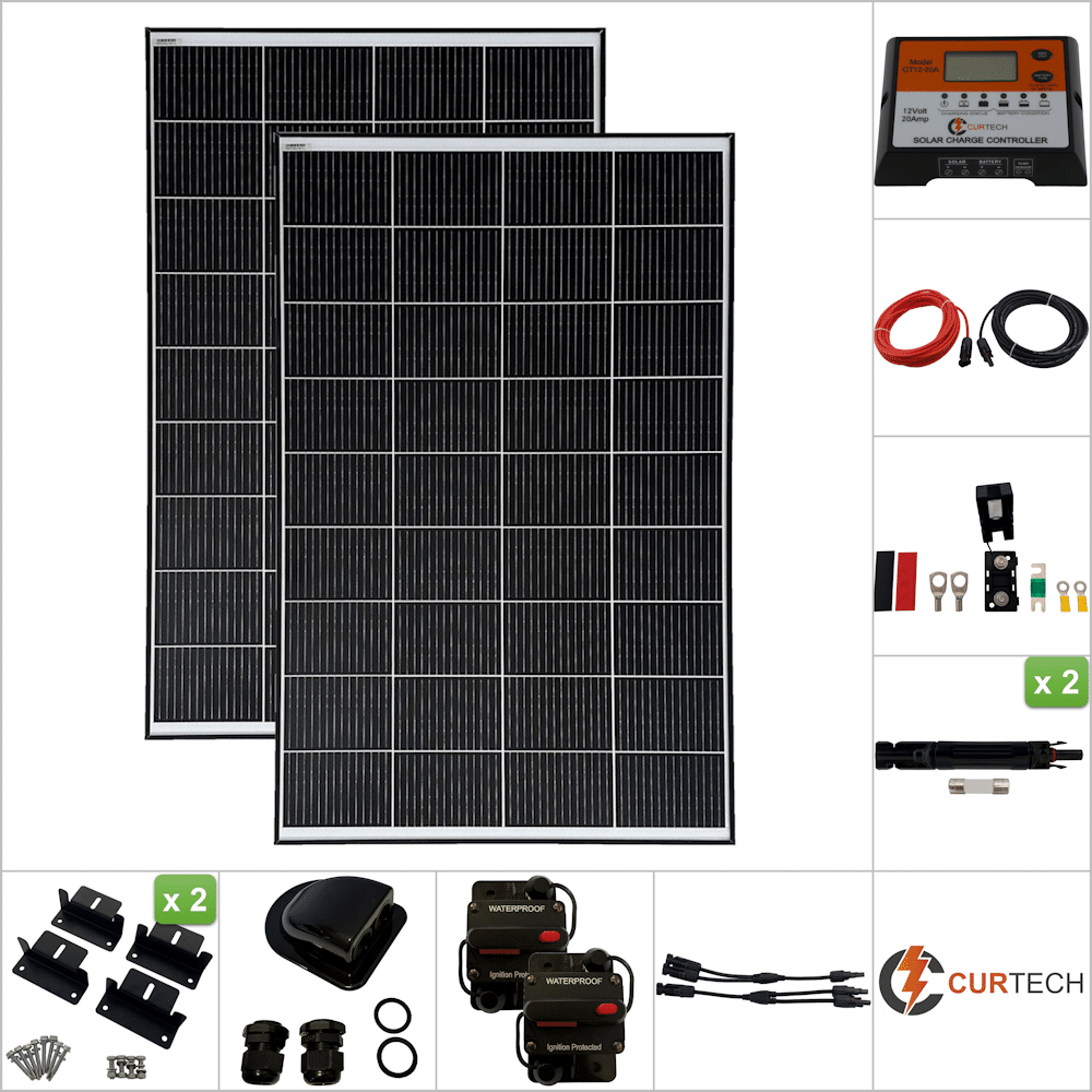 Curtech Solar Panel Packages